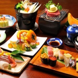 pelbagai hidangan Jepun