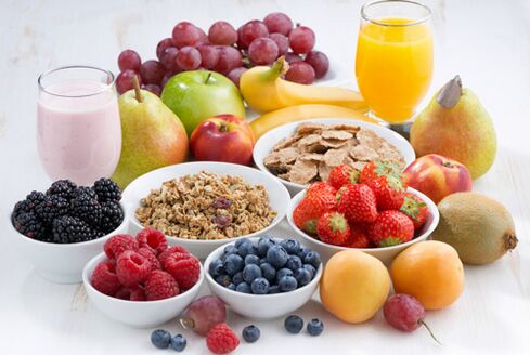 Beri dan buah-buahan untuk pemakanan yang betul