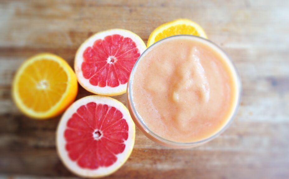 Grapefruit dan smoothie oren untuk penurunan berat badan