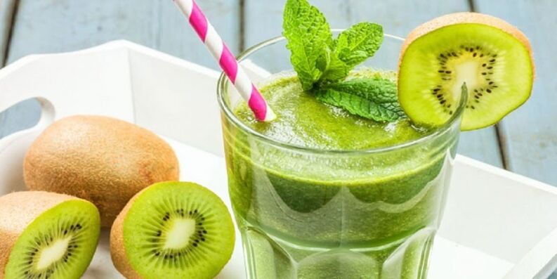 Kiwi smoothie untuk penurunan berat badan
