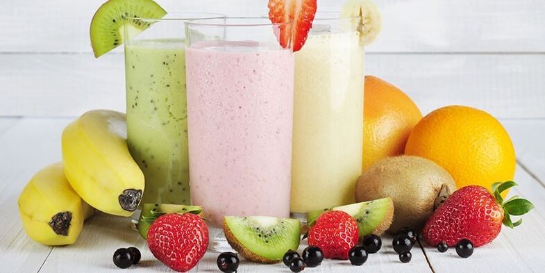 Smoothie buah-buahan untuk penurunan berat badan